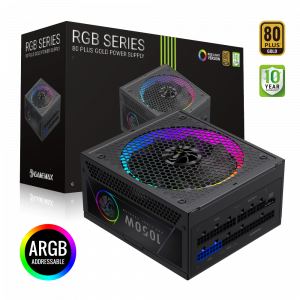 Gamemax PSU RGB 1050G 1050 W Gold Full Modular