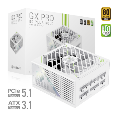 Gamemax PSU GX PRO 1250G WH 1250 W Gold White Full Modular