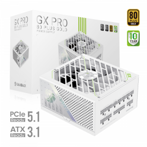 Gamemax PSU GX PRO 1050G WH 1050 W Gold White Full Modular