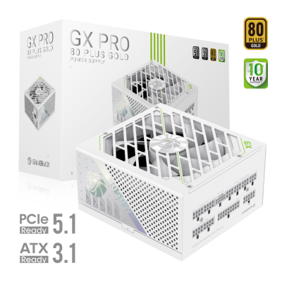 Gamemax PSU GX PRO 1050G WH 1050 W Gold White Full Modular