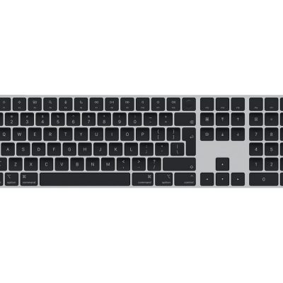 Apple Magic Keyboard with Touch ID and Numeric Keypad for Mac models with Apple silicon Keyboard Wireless English Black