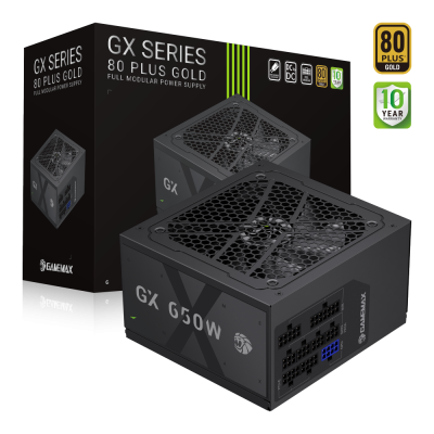 Gamemax PSU GX 650GF 650 W Gold Full Modular