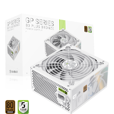 Gamemax PSU GP 750B WH 750 W Bronze White Non-Modular