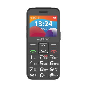 myPhone HALO 3 LTE Black 2.4 " IPS 48 MB 128 MB Dual SIM Nano SIM 3G Bluetooth 2.1 USB version Type-C Built-in camera Main camera resolution 0.3 MP 1400 mAh