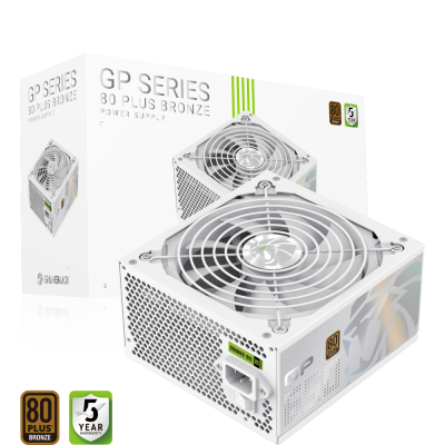 Gamemax PSU GP 650B WH 650 W Bronze White Non-Modular