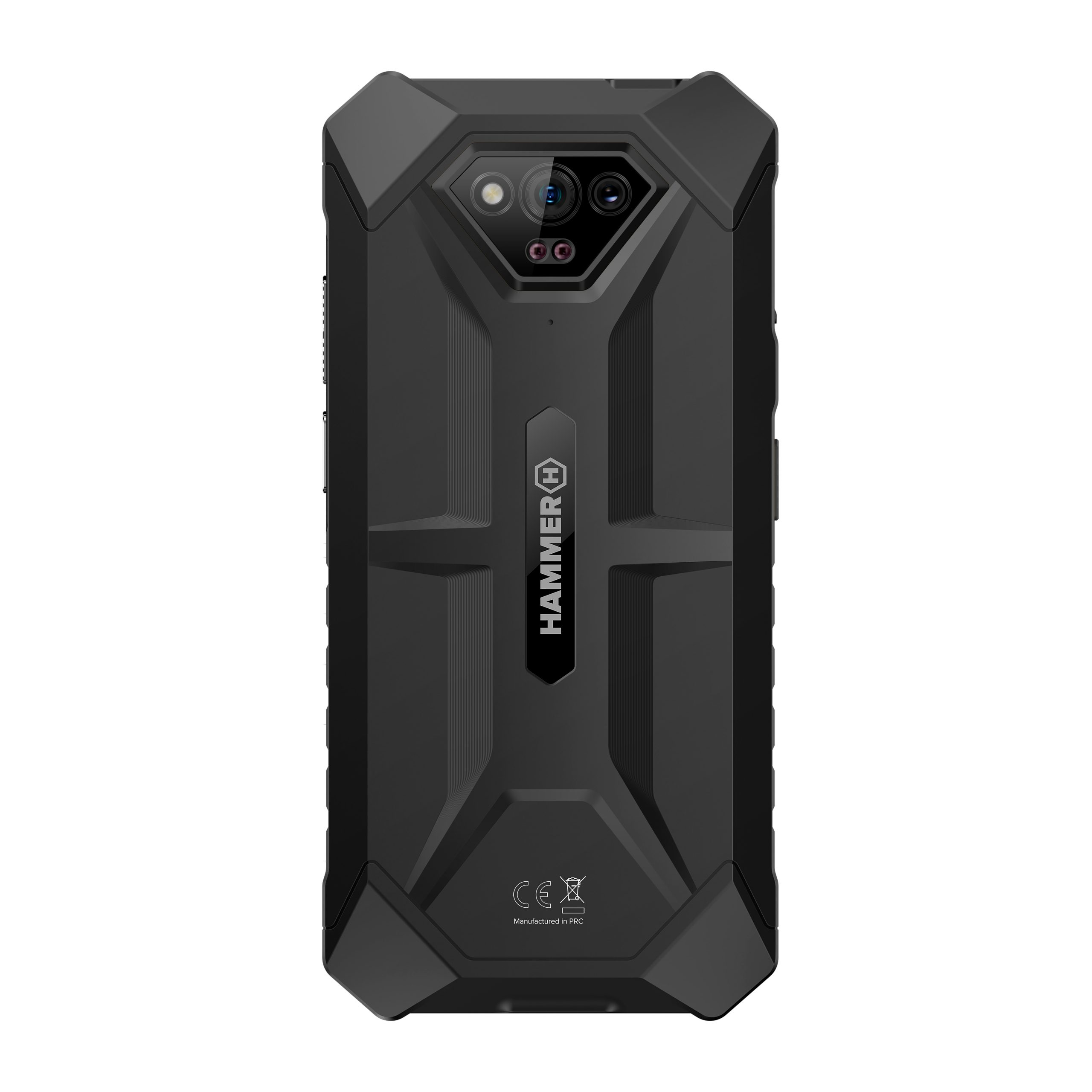 Hammer Iron V Black 6.5 " IPS 1600 x 720 pixels Mediatek Helio G36 Internal RAM 6 GB 64 GB microSD Dual SIM Nano SIM 3G 4G Main camera resolution 50 MP Secondary camera resolution 8 MP Android 13 - Image 5