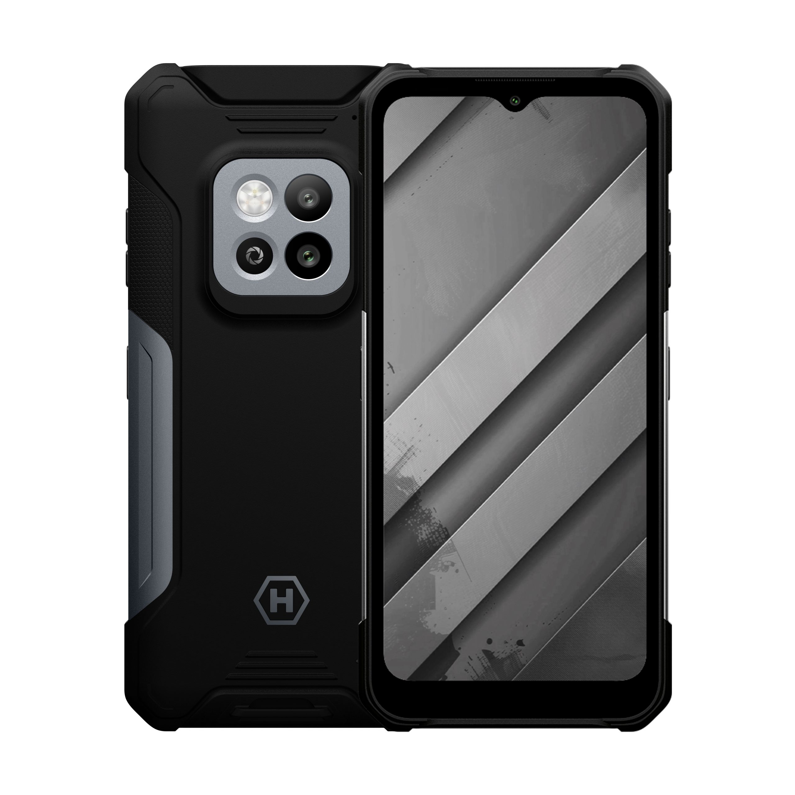 Hammer Construction 2 5G Silver 6.58 " IPS 1080 x 2408 pixels Mediatek Dimensity 6300 Internal RAM 6 GB 128 GB microSD Dual SIM Nano SIM 3G 4G 5G Main camera resolution 50 MP Secondary camera resolution 8 MP Android 14 6500 mAh