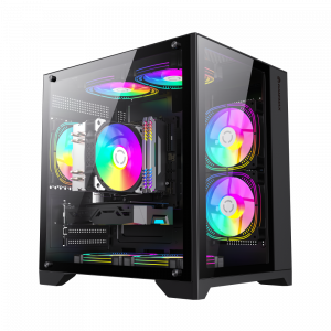 Gamemax Case INFINITY MINI BK M-ATX