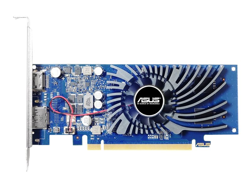 Asus NVIDIA 2 GB GeForce GT 1030 GDDR5 HDMI ports quantity 1 PCI Express 3.0 Memory clock speed 6008 MHz Processor frequency 1266 MHz - Image 3