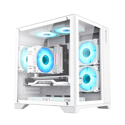 Gamemax Case INFINITY MINI WH M-ATX