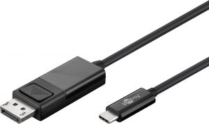 Goobay USB-C- DisplayPort adapter cable (4k 60 Hz) 79295 USB-C male DisplayPort male USB-C to DP 1.2 m
