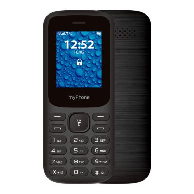 myPhone 2220 (Black) Dual SIM 1.77" TFT 128x160/32MB/microSD/2G myPhone