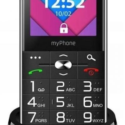 myPhone Halo C Black 2.2 " TFT 32 MB Dual SIM Main camera resolution 0.3 MP 1900 mAh
