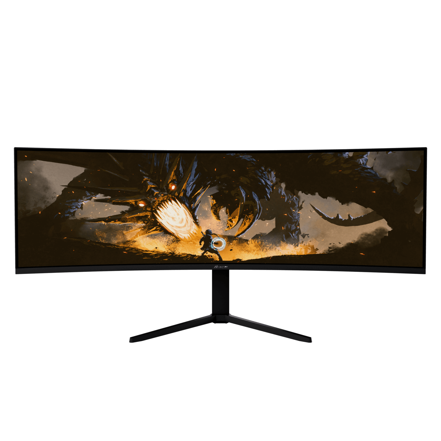 Arozzi Nova 49 " VA 32:9 165 Hz 4 ms 5120 x 1440 pixels 350 cd/m² HDMI ports quantity 2 Black - Image 3