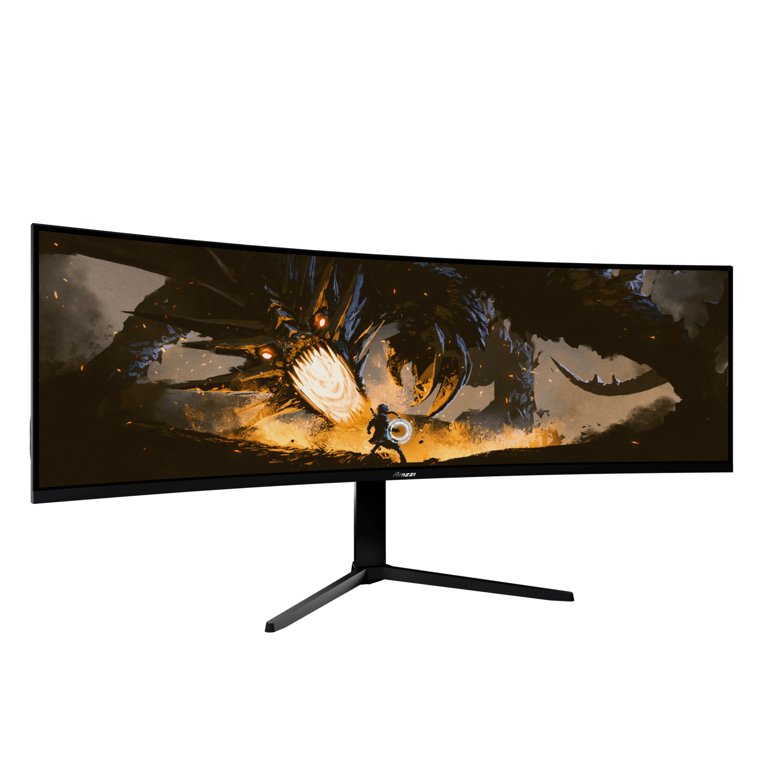 Arozzi Nova 49 " VA 32:9 165 Hz 4 ms 5120 x 1440 pixels 350 cd/m² HDMI ports quantity 2 Black - Image 5