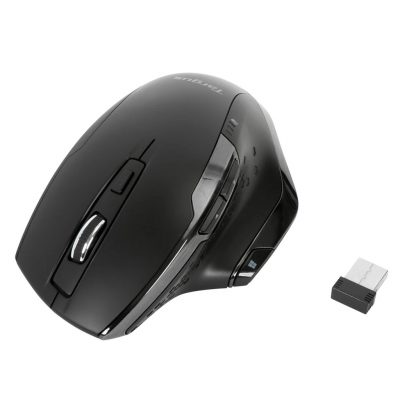 Targus Antimicrobial Ergo Mouse AMW584GL Wireless 2.4 Ghz Black