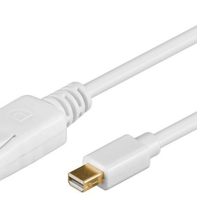Goobay 52859 Mini DisplayPort adapter cable 1.2, gold-plated, 2m Goobay DP to mini-DP