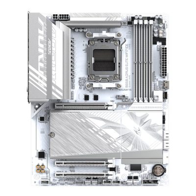 Gigabyte B850 A ELITE WF7 ICE Processor family AMD Processor socket AM5 DDR5 Supported hard disk drive interfaces SATA, M.2 Number of SATA connectors 4
