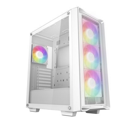 Deepcool CC560 MESH WH V2 White Mid Tower