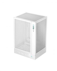 Deepcool PC Gaming Case CH170 DIGITAL White Mini ITX ATX PS2