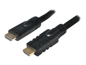 Logilink, CHA0020, 20m, Active, HDMI cable, type A male, - HDMI type A male, black. Logilink HDMI to HDMI 20 m