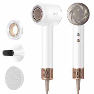 Dreame Hair Dryer Glory Mix AHD18 1600 W Number of temperature settings 4 Ionic function White