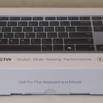 SALE OUT. Dell Premier Multi-Device Keyboard and Mouse KM7321W Keyboard and Mouse Set Wireless Batteries included Wireless connection US Titan grey REFURBISHED