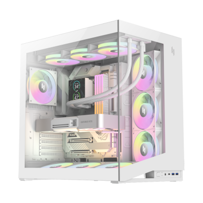 Gamemax Case NEX C56 WH ATX