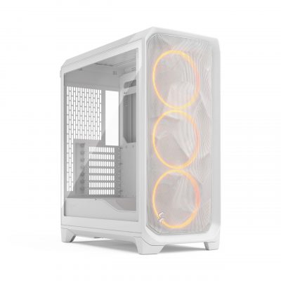 Fractal Design Meshify 3 White RGB TG Clear Tint Mid-Tower ATX