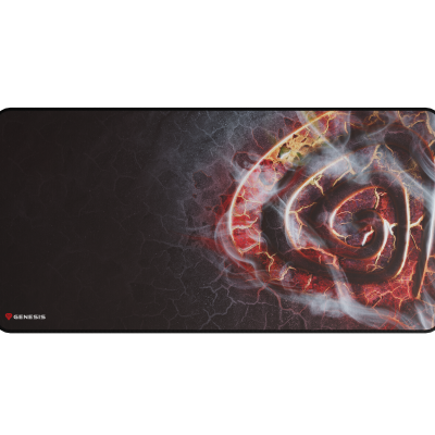 Genesis Mouse Pad Fabric, Rubber Carbon 500 MAXI LAVA G2 Edition Multicolor