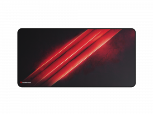 Genesis Mouse Pad Fabric, Rubber Carbon 500 MAXI FLASH G2 Edition Multicolor