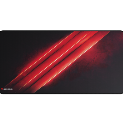 Genesis Mouse Pad Fabric, Rubber Carbon 500 MAXI FLASH G2 Edition Multicolor