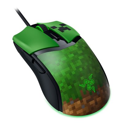 Razer Gaming Mouse Cobra Wired Minecraft Edition