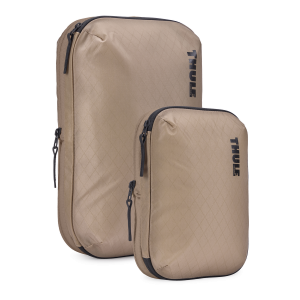 Thule Compression Cube Set, Small/Medium Packing Cube Gentle Beige