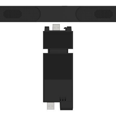 Lenovo ThinkVison Monitor Soundbar MS30 (S) 4 Ω Black