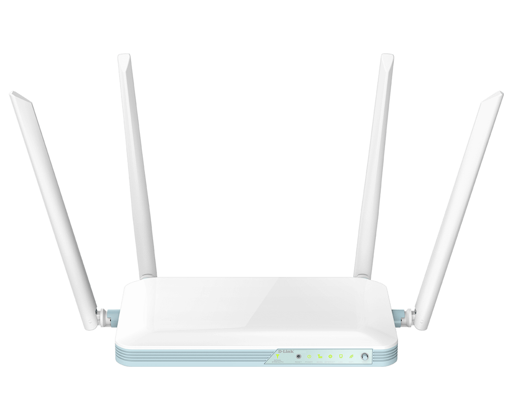 D-Link N300 4G Smart Router G403 802.11n 300 Mbit/s 10/100 Mbit/s Ethernet LAN (RJ-45) ports 4 Mesh Support No MU-MiMO No 4G Antenna type External