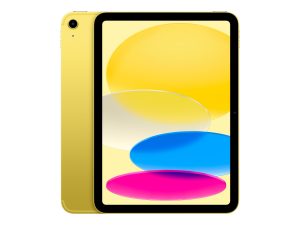 Apple iPad Wi-Fi + Cellular 11 " Yellow IPS, Liquid Retina 2360 x 1640 pixels Apple A16 256 GB 3G 4G 5G Wi-Fi Front camera 12 MP Rear camera Bluetooth 5.3 iPadOS USB-C charging cable