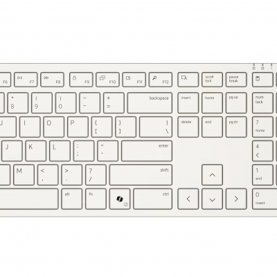 Dell Pro 5 KM526 Keyboard and Mouse Set Wireless Mouse included Batteries included Russian Wireless connection Light Ash