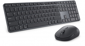 Dell Pro 7 Slim Keyboard and Mouse KM726 Keyboard and Mouse Set Wireless Mouse included Russian Bluetooth Black
