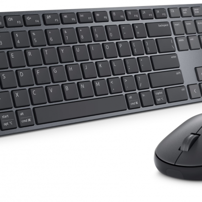 Dell Pro 7 Slim Keyboard and Mouse KM726 Keyboard and Mouse Set Wireless Mouse included Russian Bluetooth Black