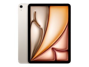 Apple iPad Air Wi-Fi + Cellular 11 " Starlight IPS 2360 x 1640 pixels Apple M3 8 GB 512 GB 3G 4G 5G Wi-Fi Front camera 12 MP Rear camera Bluetooth 5.3 iPadOS USB-C charging cable