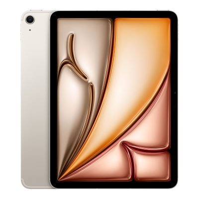 Apple iPad Air Wi-Fi + Cellular 11 " Starlight IPS 2360 x 1640 pixels Apple M3 8 GB 512 GB 3G 4G 5G Wi-Fi Front camera 12 MP Rear camera Bluetooth 5.3 iPadOS USB-C charging cable