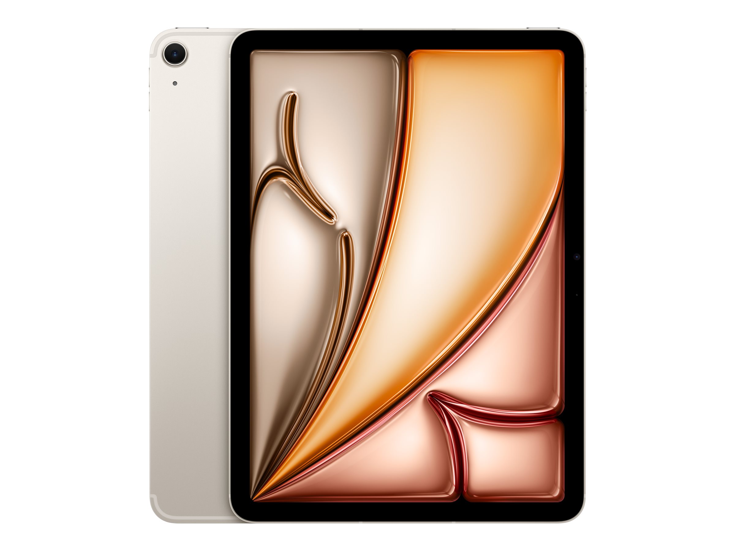Apple iPad Air Wi-Fi + Cellular 11 " Starlight IPS 2360 x 1640 pixels Apple M3 8 GB 512 GB 3G 4G 5G Wi-Fi Front camera 12 MP Rear camera Bluetooth 5.3 iPadOS USB-C charging cable