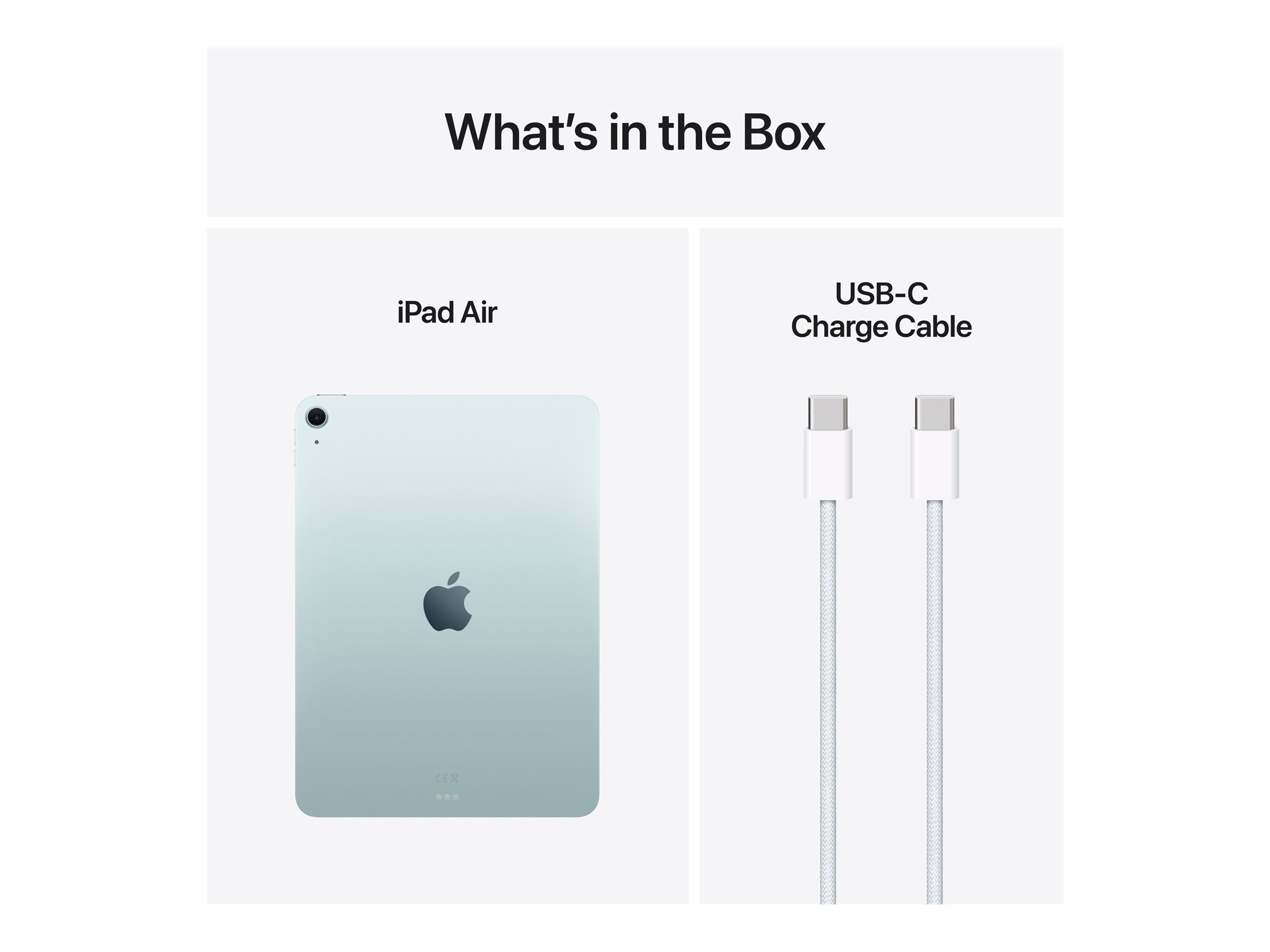 Apple iPad Air 11 " Blue Apple M3 256 GB Wi-Fi Front camera 12 MP Rear camera Bluetooth 5.3 iOS - Image 4