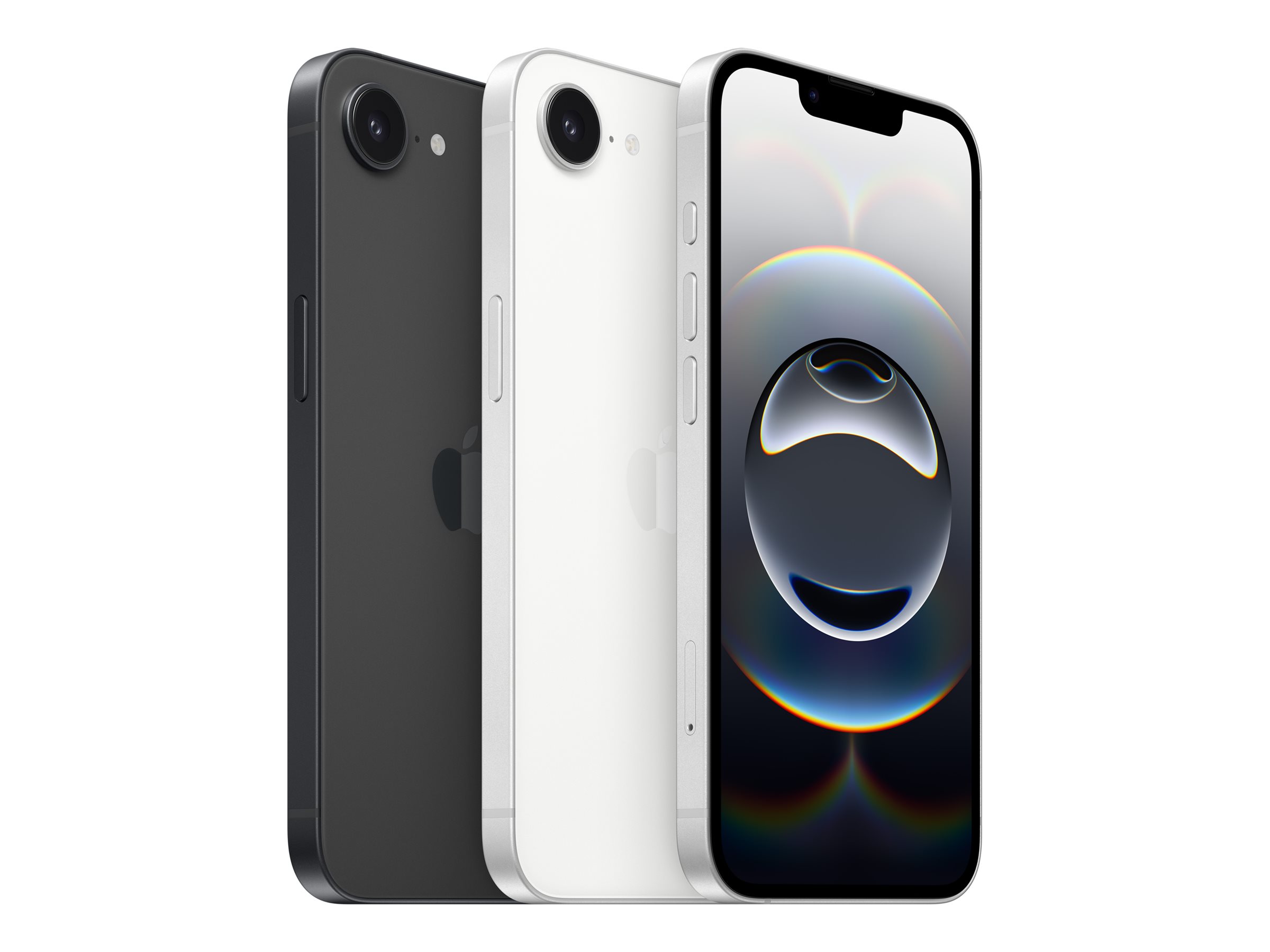 Apple iPhone 16e White 6.1 " Super Retina XDR 2532 x 1170 pixels A18 Internal RAM 8 GB 128 GB Dual SIM Main camera resolution 48+12 MP Secondary camera resolution 12 MP iOS 18 - Image 3