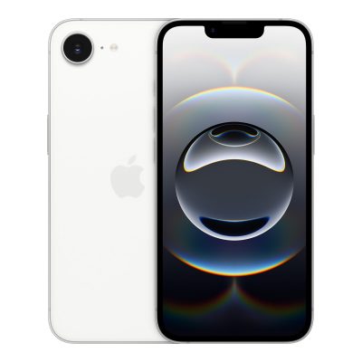 Apple iPhone 16e White 6.1 " Super Retina XDR 2532 x 1170 pixels A18 Internal RAM 8 GB 512 GB Dual SIM 4G 5G Main camera resolution 48+12 MP Secondary camera resolution 12 MP iOS