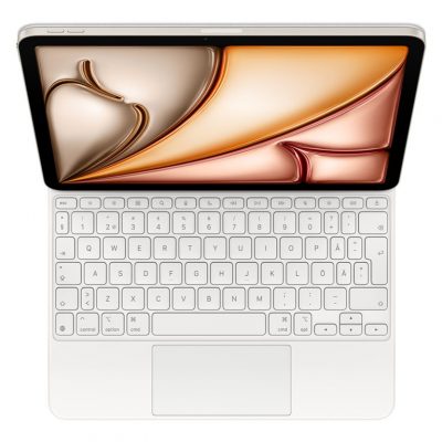 Apple Magic Keyboard for iPad Air 11-inch (M3) - Swedish - White Apple