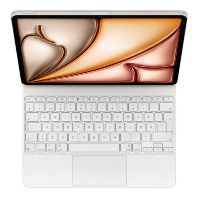 Apple Magic Keyboard for iPad Air 13-inch (M3) - Swedish - White Apple