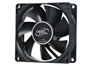 80mm case ventilation fan, 2 Pin; hydro bearing, Deepcool