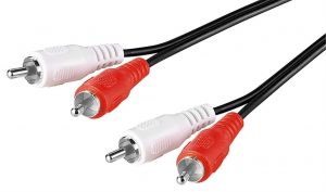Goobay Stereo RCA cable 2x RCA 50030 2 RCA male (audio left/right)